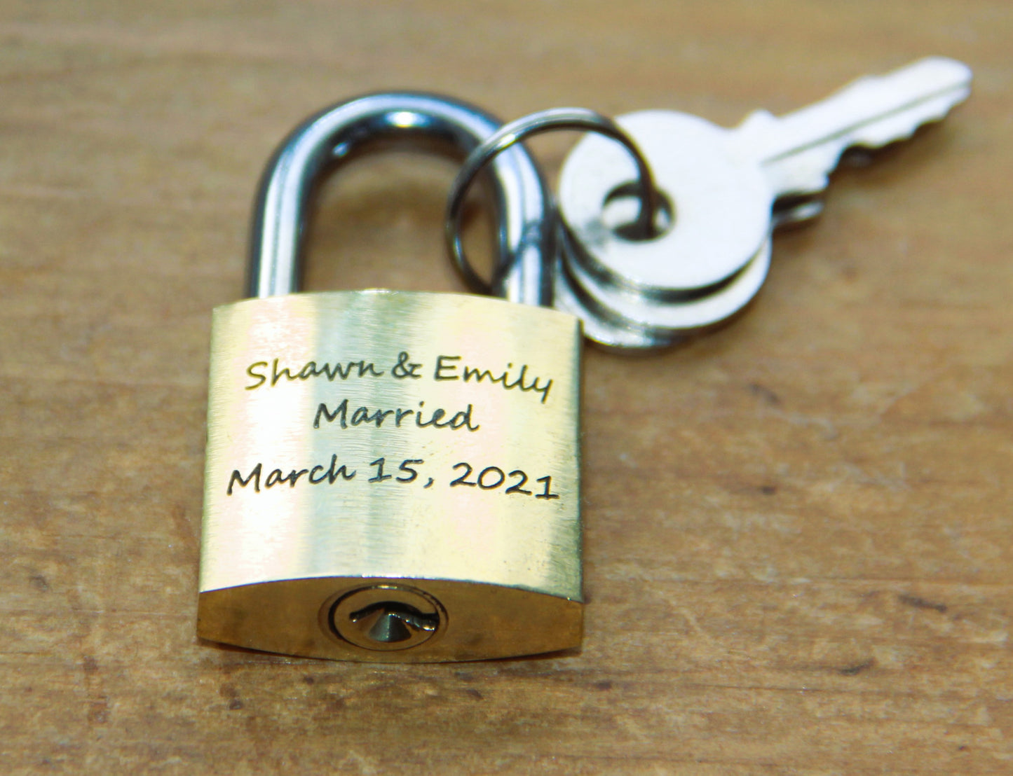 Personalized Lovers Lock