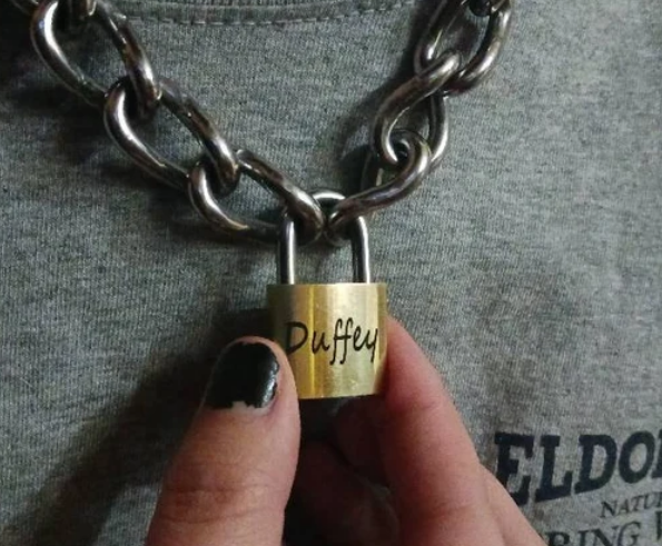 Personalized Lovers Lock