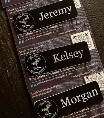 Custom Magnetic Nametags