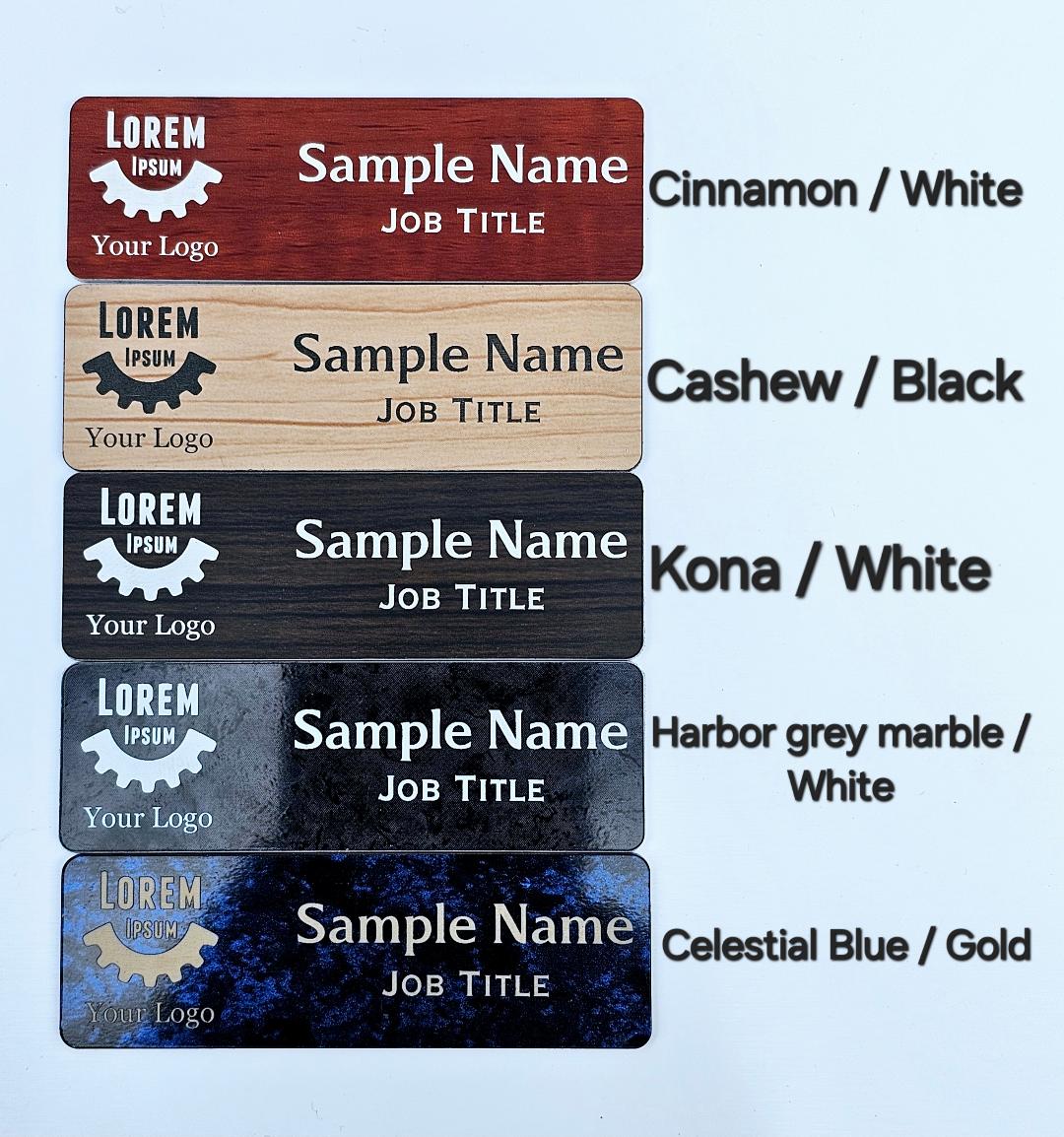 Custom Magnetic Nametags